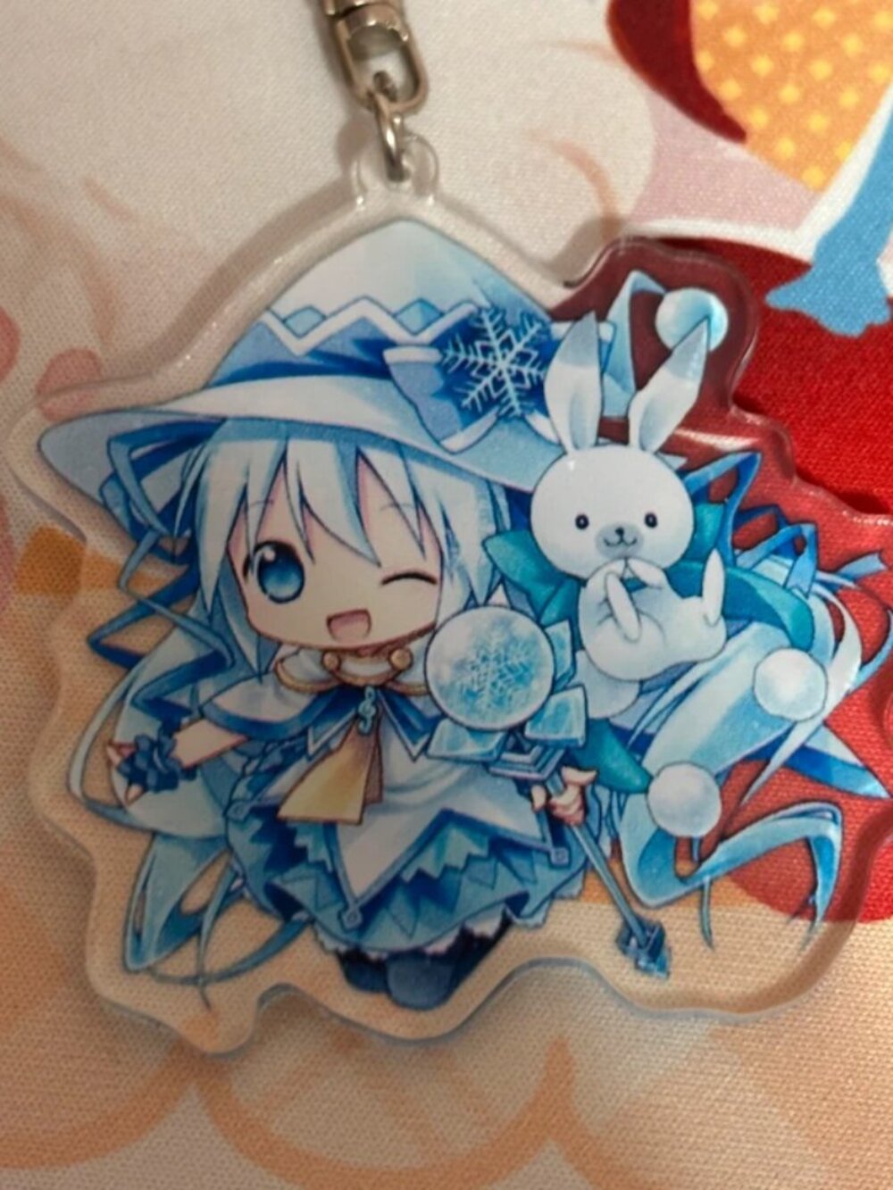 Snow Miku keychain - Picture 2 of 3